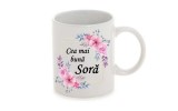 Cana alba personalizata, Cea mai buna sora, INOVATIX&reg;. 330ml