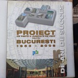 MIRCEA CASTER-PROIECT DE PESTE O JUMATATE DE VEAC PENTRU BUCURESTI 1953-2008 X2.