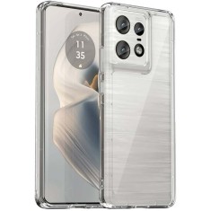 BestCase&reg; Husa Clear Silicon 2MM, Compatibila Cu Motorola Edge 50 Pro, Antisoc,