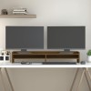 VidaXL Suport pentru monitor, maro miere, 100x24x16 cm, lemn masiv pin 813992