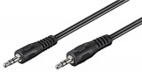Cablu audio Jack Stereo 3.5mm tata - 3.5mm tata 2.5m