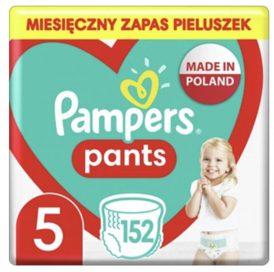 Pampers Pants 5 scutece 152 buc foto