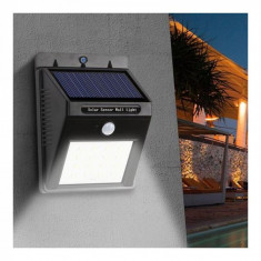 Lampa solara de perete LED IR IP65, senzor miscare, 2W