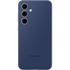 Husă Silicon Samsung Galaxy S24 FE, Albastră &Icirc;nchis, Blister EF-PS721CLEGWW