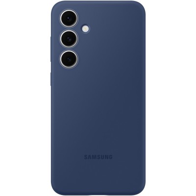 Husă Silicon Samsung Galaxy S24 FE, Albastră &amp;Icirc;nchis, Blister EF-PS721CLEGWW foto
