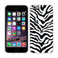 Husa iPhone 6 iPhone 6S Silicon Gel Tpu Model Animal Print Zebra foto