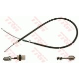 Cablu frana mana Citroen Xsara (N1), 04.97-12.05, Xsara Box Body / Liftback (N3), 05.98-03.05, Xsara Coupe (N0), 01.98-04.05, punte spate, Dreapta, p, Trw