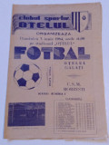 Program meci fotbal OTELUL GALATI - CSM BORZESTI (03.06.1984)