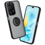 Husa Honor 200 Lite Techsuit Glinth cu inel suport stand magnetic, negru