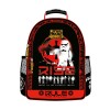 Ghiozdan Baieti Disney Star Wars 15&quot; Rosu, Poliester, Impermeabil, Spate Ergonomic, Bretele Captusite, Buzunare Laterale