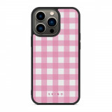 Husa iPhone 14 Pro Max - Skino Pinknic, patratele roz