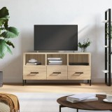 VidaXL Dulap TV stejar sonoma, 102x36x50 cm, lemn prelucrat