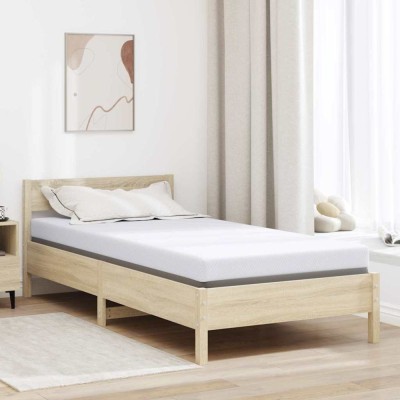 vidaXL Păturile pentru saltea Alb 100 x 200 cm 4106246 foto