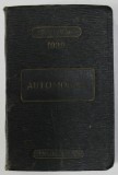 AUTOMOBILE par GEORGES MOHR , AGENDA DUNOUD , 1939 , COTOR CU DEFECT