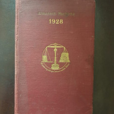 Almanach Hachette 1928