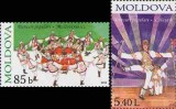 MOLDOVA 2010, Dansuri populare, serie neuzată, MNH