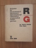 Dictionar de electrotehnica, electronica, telecomunicatii : roman - german