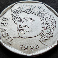 Moneda 25 CENTAVOS - BRAZILIA, anul 1994 *cod 3855