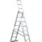 Scara Aluminiu 3 tronsoane 9 trepte max 5.32 m