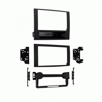 Cadru radio Dodge, Jeep 2 DIN negru mat foto