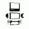 Cadru radio Dodge, Jeep 2 DIN negru mat
