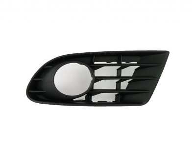 Grila bara fata VW Golf 5 Plus 2005-2009, partea dreapta, culoare Negru, Capac proiector ceata foto