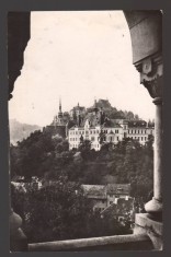CPIB 24396 CARTE POSTALA - VEDERE DIN SIGHISOARA, RPR, CIRCULATA, 1965, STAMPILE, TIMBRU