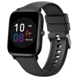 Cumpara ieftin Smartwatch iSEN C09, Negru, Curea TPU Neagra, 1.85 TFT, Ritm Cardiac, Tensiune Arteriala, Oxigen in Sange (SpO2), ECG, 7 Moduri Sport, Notificari Apel