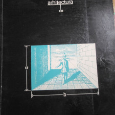 Revista Arhitectura RA 6 1985 PROIECT CANTINA I.T.M. URBANISM LAHORE ABU DABI