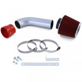 Kit de admisie cu filtru de aer sport rosu, potrivit pentru BMW Seria 5 E39 525i 528i 530i Performance AutoTuning
