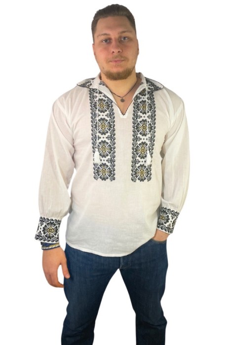 Bluza tip ie barbati RBN 24, marime 2XL, alb