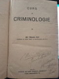 Traian Pop - Curs de Criminologie