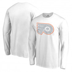 Philadelphia Flyers tricou de bărbați cu mânecă lungă White Out - M