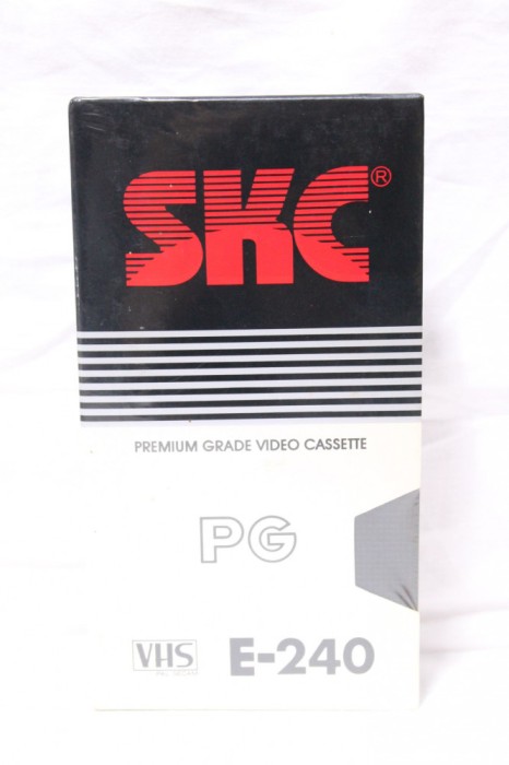 Caseta video VHS SKC PG E-240 - sigilata