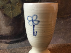 Arta si Design - Vaza deosebita din ceramica realizata manual semnata si datata foto