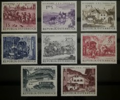 BC419, Austria 1964, serie Vienna, arhitectura, transporturi, UPU foto