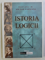 ISTORIA LOGICII de VICTOR POPESCU , 2001 DEDICATIE* foto