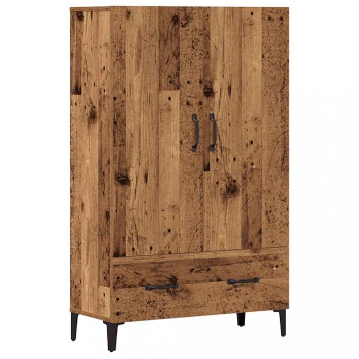 vidaXL Dulap &icirc;nalt, lemn vechi, 70x31x115 cm, lemn compozit 856924