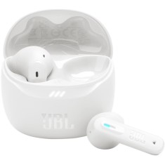 Casti True Wireless JBL Tune Flex 2, Bluetooth, ANC, Spatial Sound, Multi-point, IP54, Alb