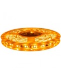 Banda led galbena 60 leduri 3528/metru, 12V, rezistenta la apa, la rola de 5 metri