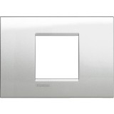Rama Ornament 2M metal Living Light Bticino Moonlight Silver LNA4819GL