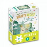 Puzzle - Micul catel de usturoi si bagheta magica | Didactica Publishing House