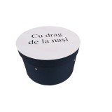 Cumpara ieftin Cutie Transport Trusou Botez, "Cu drag de la nasi" Negru - CTB21