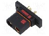 Conector alimentare DC, 500V, 2 pini, seria QS, {{Dimensiune pin}}. DONGGUAN QS ELECTRONIC TECH CO.,LTD - QS8P-U-F