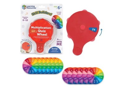 Set activitati educative - Rotita cu tabla inmultirii foto