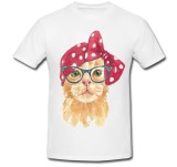 Cumpara ieftin Tricou &quot; Cute cat watercolour &quot;