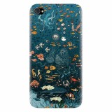 Husa silicon pentru Apple Iphone 4 / 4S, Under The Sea