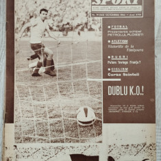 Revista SPORT nr. 19 (162) - Octombrie 1965 - Petrolul Ploiesti