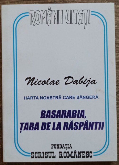 Basarabia, tara de la raspantii - Nicolae Dabija// 2004