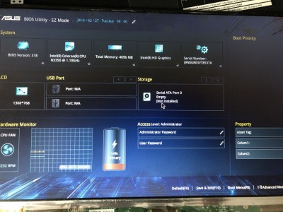 Placa de baza Asus 541 X541N X541NA X541S X541SA Intel N3350 4GB DDR3 foto